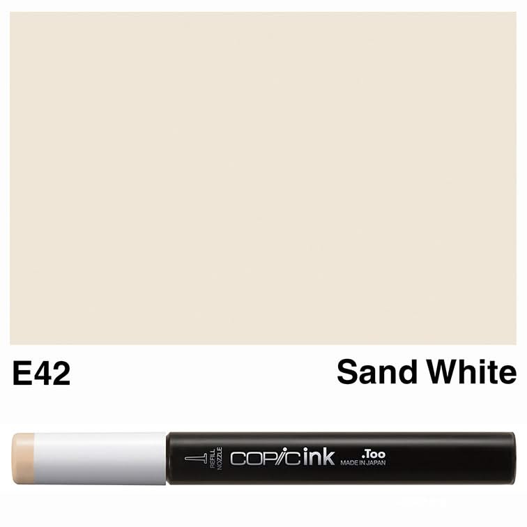 Copic Ink E42 - Sand White 12ml*