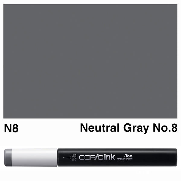 Copic Ink N8-Neutral Gray No.8*