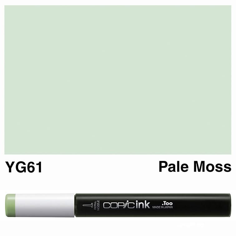 Copic Ink YG61 - Pale Moss 12ml