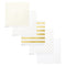 Teresa Collins Paper Collection 12in x 12in - Clear With Gold