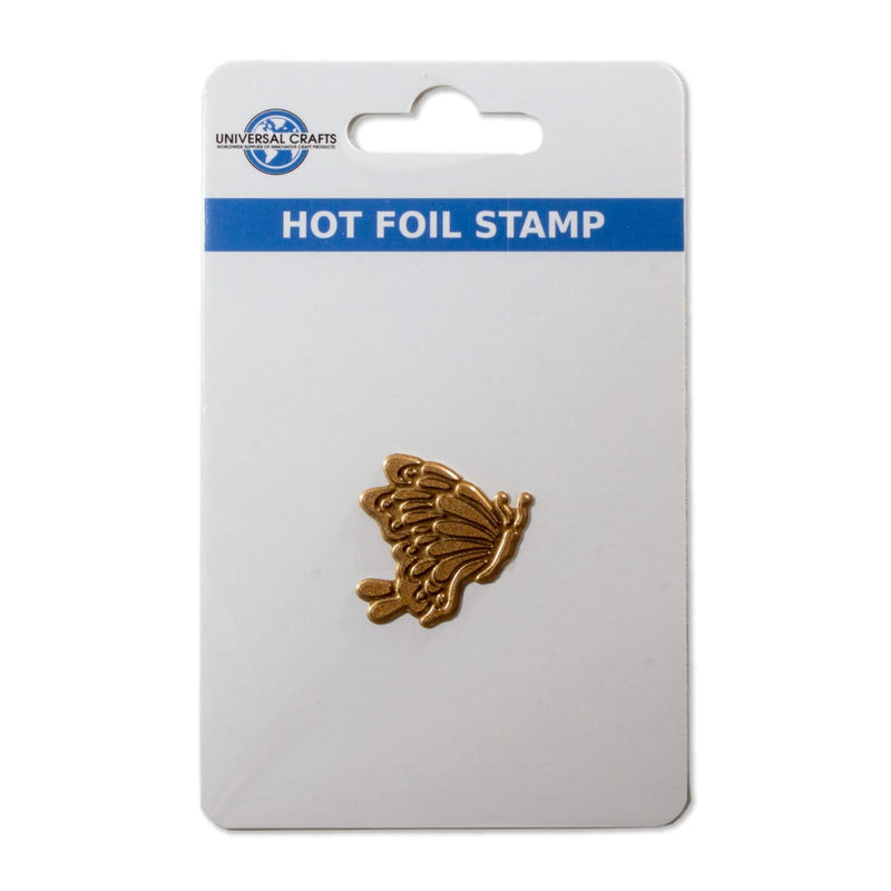 Universal Crafts Hot Foil Stamp 34mm x 29mm - Butterfly*