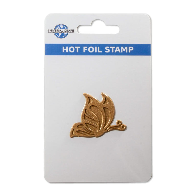 Universal Crafts Hot Foil Stamp 42mm x 38mm - Butterfly*