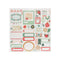 Crate Paper - Busy Sidewalks Chipboard Stickers 12"X12" - Icons & Phrases*