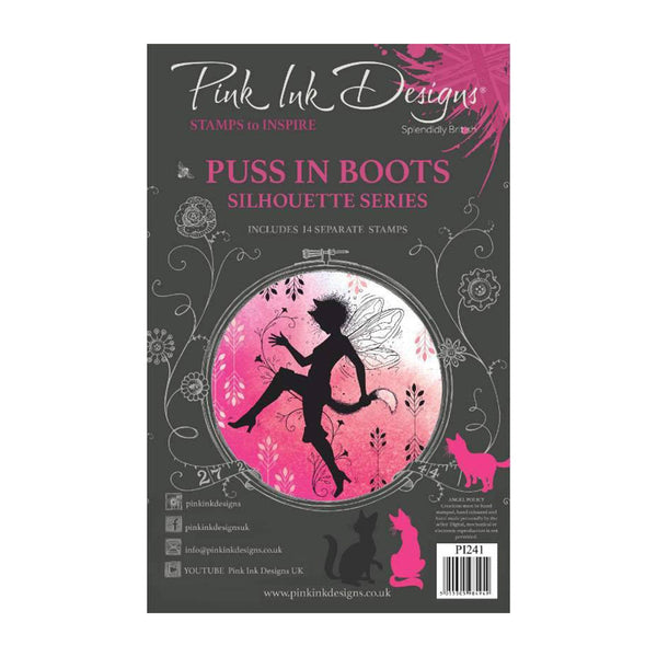 Pink Ink Designs 6"x 8" Clear Stamp Set - Puss In Boots*