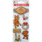 Little Birdie Christmas Sticker Embellishment 7 pack  Noel*