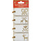 Little Birdie Christmas Tags 4 pack  Reindeer Love*
