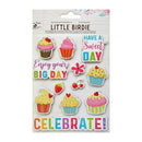 Little Birdie Sticker Embellishment 12 pack  Cupcake Treats