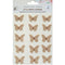 Little Birdie Flutter Sticker Embellishment 15/Pkg Flutter