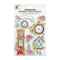 Little Birdie Sticker Embellishment 9 pack  Floral Hours*