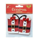 Little Birdie Christmas Gift Tag 10 pack  Santa Jacket*