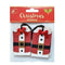 Little Birdie Christmas Gift Tag 10 pack  Santa Jacket*