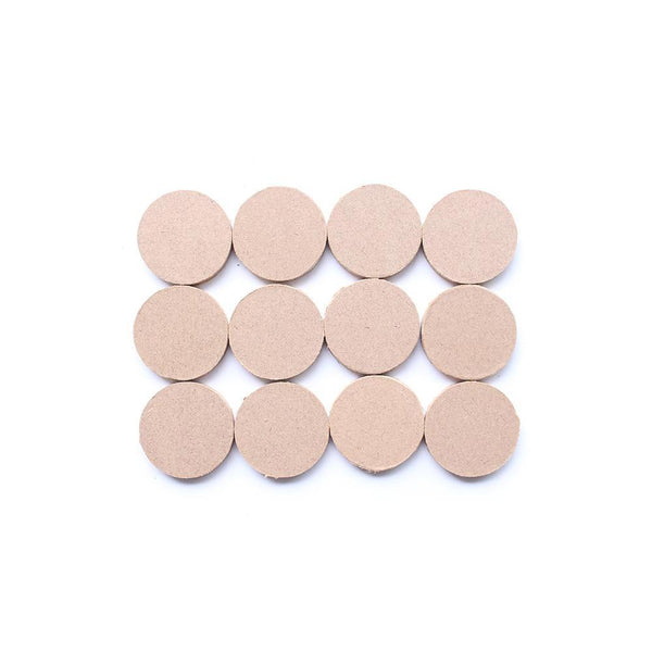 Little Birdie MDF Shape Round 12/Pkg 5Cm