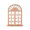 Little Birdie MDF Arch Window 6"x 8" 1 Piece*