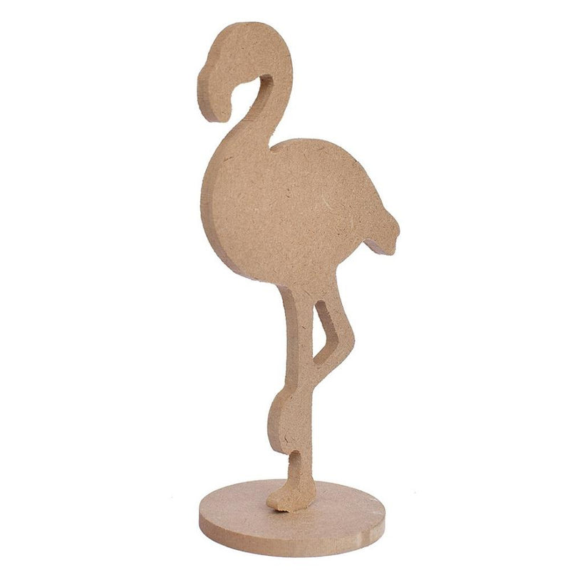 Little Birdie MDF Decorable Flamingo With Base 5.5 mm Flamingo With Base*