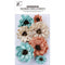 Little Birdie Galina Paper Flowers 7/Pkg Sun & Rain*