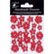 Little Birdie Karolina Paper Flowers 25/Pkg Cardinal Red*