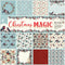 Little Birdie Cardstock 24 Sheet Pack 6"X6" Christmas Magic*