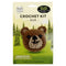 Fabric Editions Mini Crochet Kit - Bear 2.7"X2.7"*