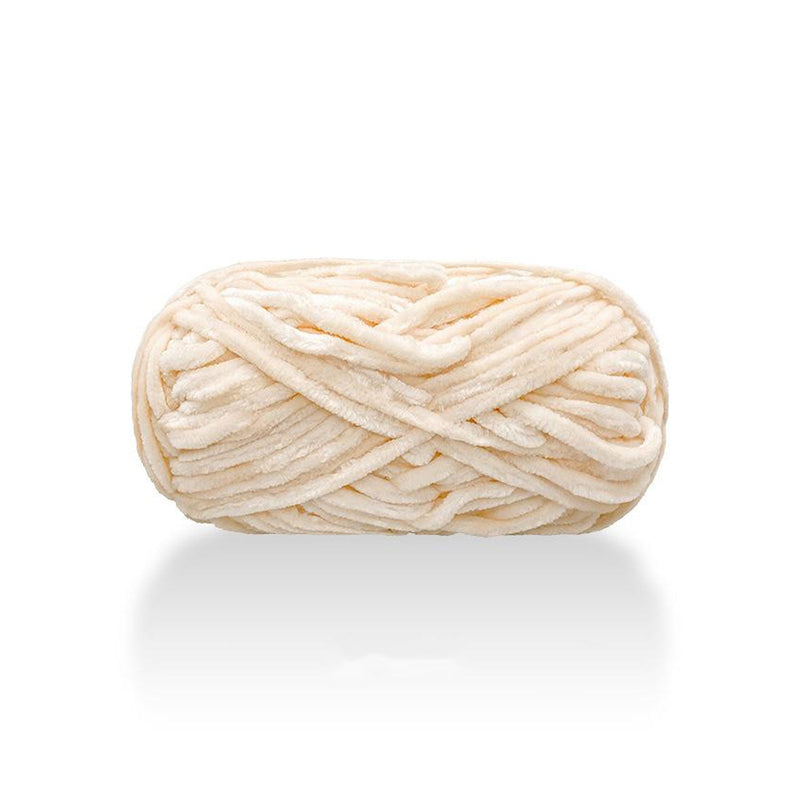 Poppy Crafts Smooth Like Velvet Yarn 100g - Cream