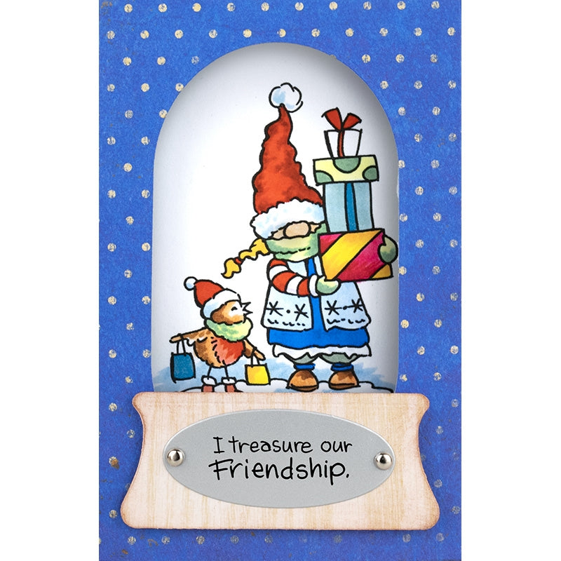 Stampendous Cling Stamp - Gnome Shoppers*
