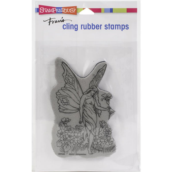 Stampendous Cling Stamp - Fairy Tiptoe*