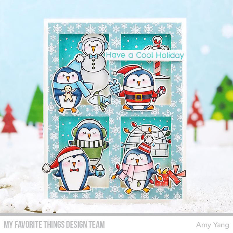 My Favorite Things Clear Stamps - Polar Penguins