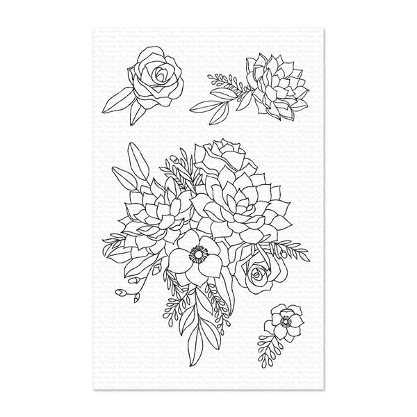 My Favorite Things Clear Stamps - Fantasy Florals*