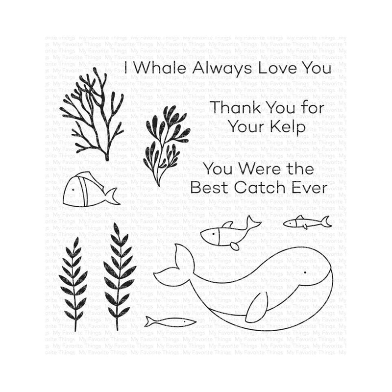 My Favorite Things Clear Stamp Set - Best Catch Ever*
