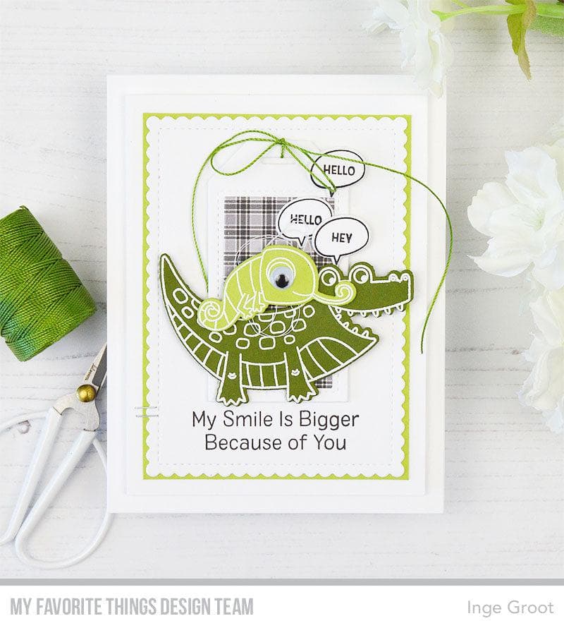 My Favorite Things Clear Stamps 4"x 6" - My Smile Is Bigger Because of You