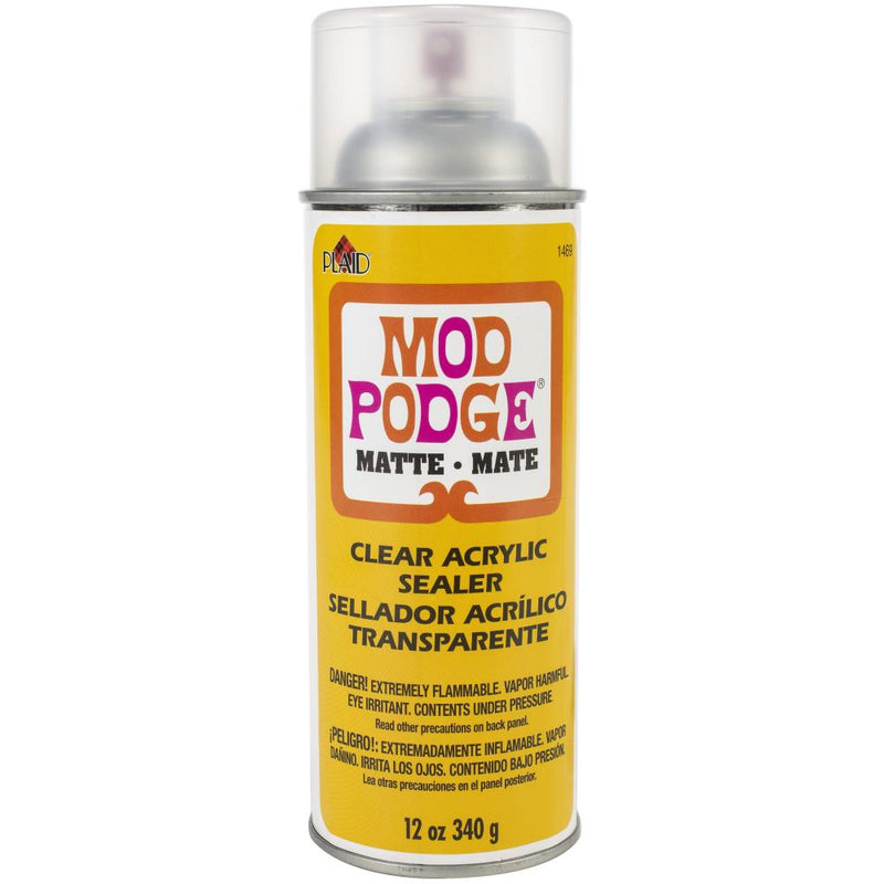Mod Podge Clear Acrylic Aerosol Sealer 12oz/340g - Matte