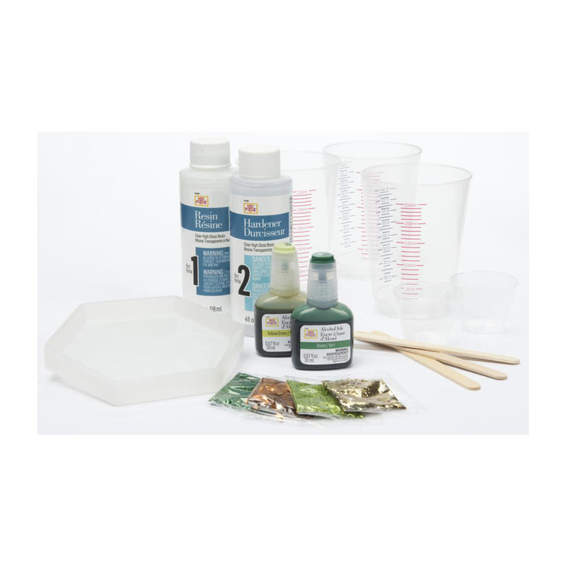 Mod Podge Do-It-Yourself Resin - Tropical Leaf Kit*