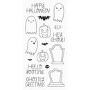 My Favorite Things Clear Stamps 4in x 8in - Ghostly Greetings