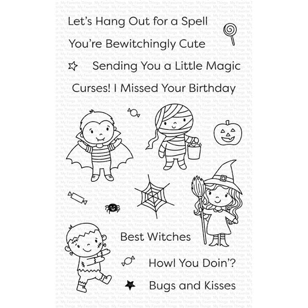 My Favorite Things Clear Stamps 4in x 6in - Boo Crew*