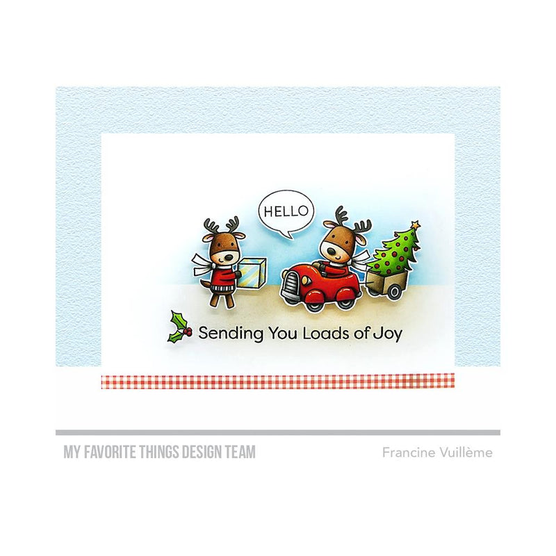 My Favorite Things Clearly Sentimental Stamps 4"X8" Loads Of Joy*