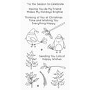 My Favorite Things Clearly Sentimental Stamps 4"X8" Christmas Cardinals*