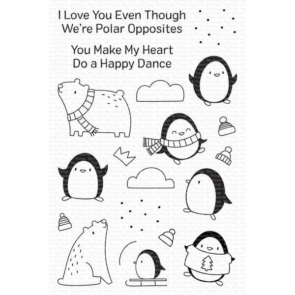 My Favorite Things Clear Stamps 4"X6" Polar Opposites*