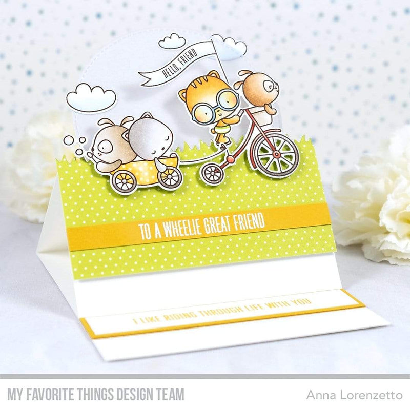 My Favorite Things Clear Stamps 4"X6" - Wheelie Great Friend*