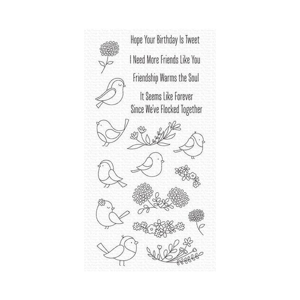 My Favorite Things Clear Stamps 4"X8" - Spring Songbird