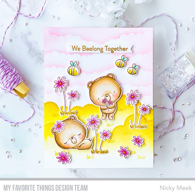 My Favorite Things Clear Stamps 4"X6" - We Beelong*