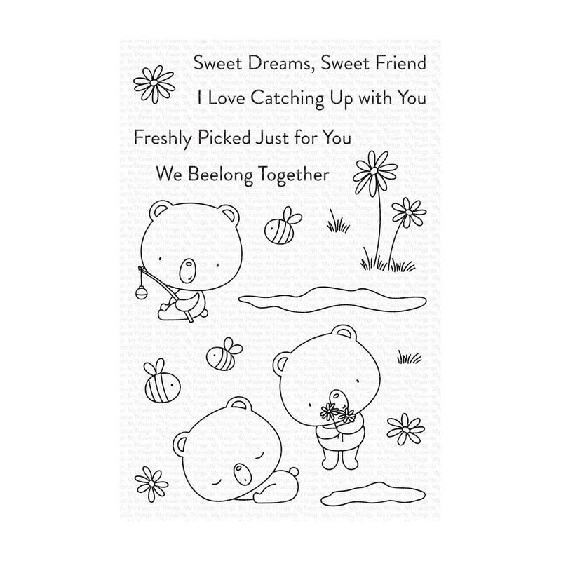 My Favorite Things Clear Stamps 4"X6" - We Beelong*