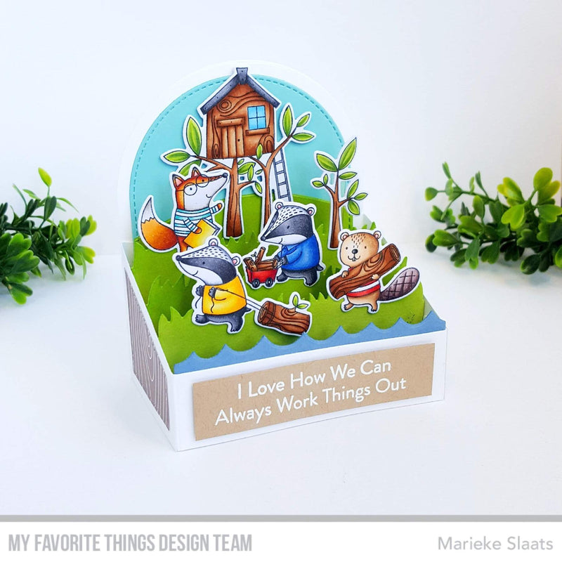 My Favorite Things Clear Stamps 4"X6" - Let's Work Together*