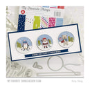 My Favorite Things Clear 4"x 6" Stamp Set - Snow Globe Singles*