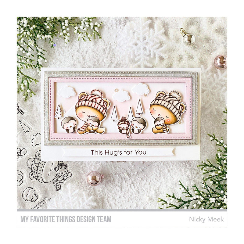 My Favorite Things Clear Stamps 4"x6" - This Hug's for You*
