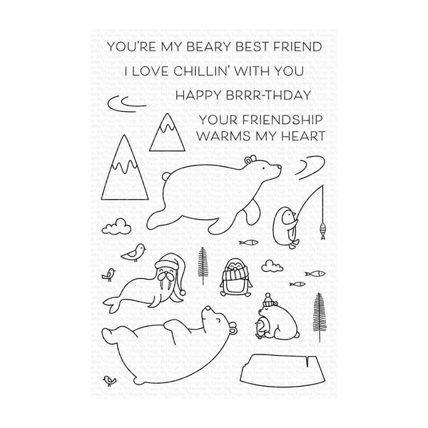 My Favorite Things Clear Stamps 4"x6" - Chillin' With You*