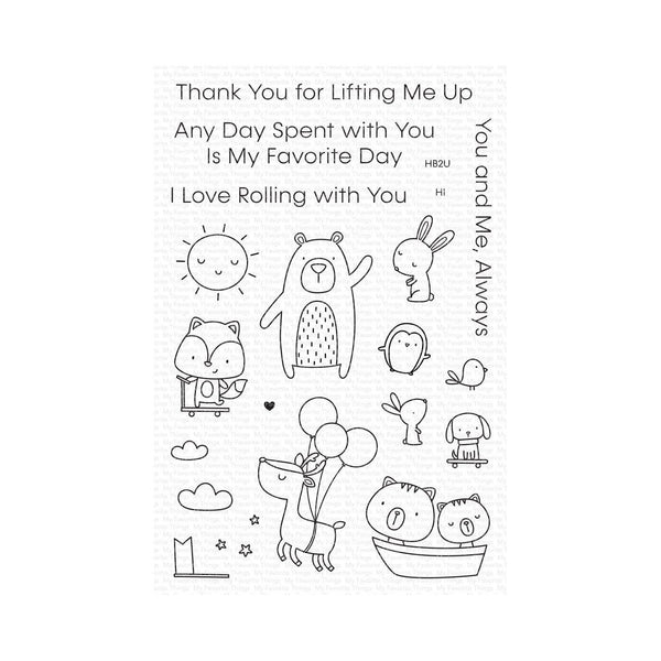 My Favorite Things Clear Stamps 4"x 6" - Favorite Friends