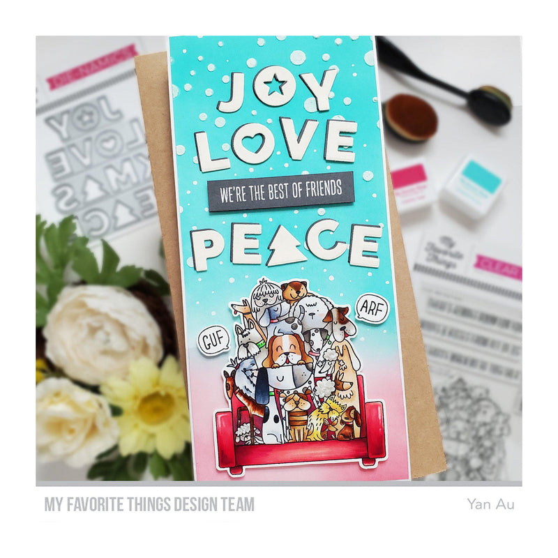 My Favorite Things Clear Stamps 4"x 6" - Best Dog Friends