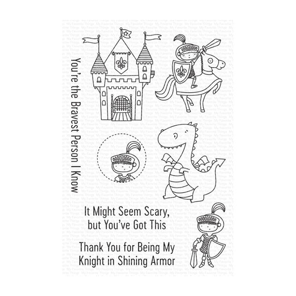 My Favorite Things Clear Stamps 4"x 6" - Knight In Shining Armour