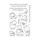 My Favorite Things Clear Stamps 4"x 6" - Anywhere With You*