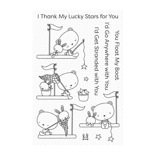 My Favorite Things Clear Stamps 4"x 6" - Thank My Lucky Stars*
