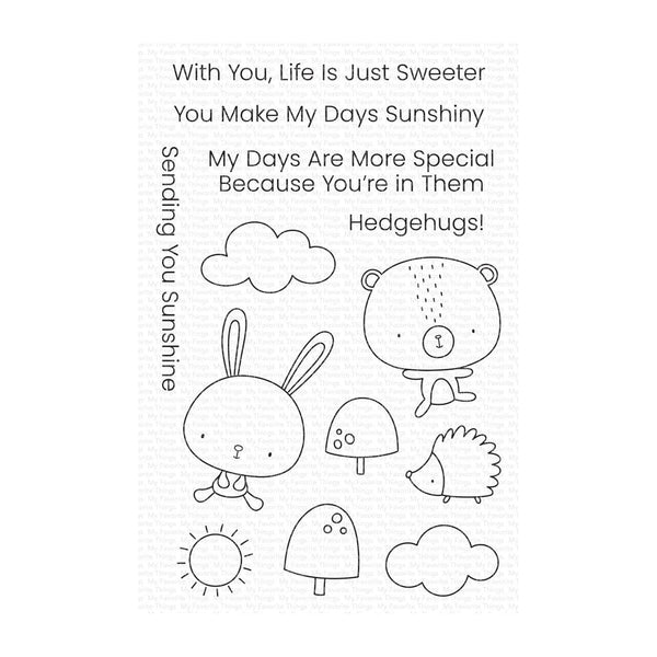 My Favorite Things Clear Stamps 4"x 6" - You Make My Days Sunshiny*